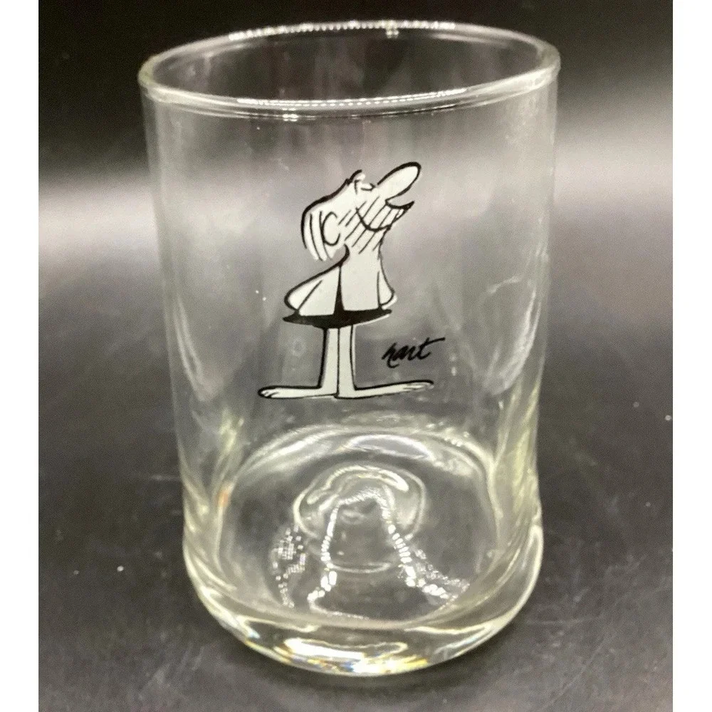 Vintage 1981 BC Comics Thor Lowball Glass J‎ Hart 12 ounces Glassware 4.5
